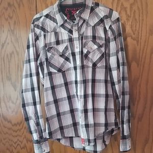 Men's medium Wrangler 20X button down